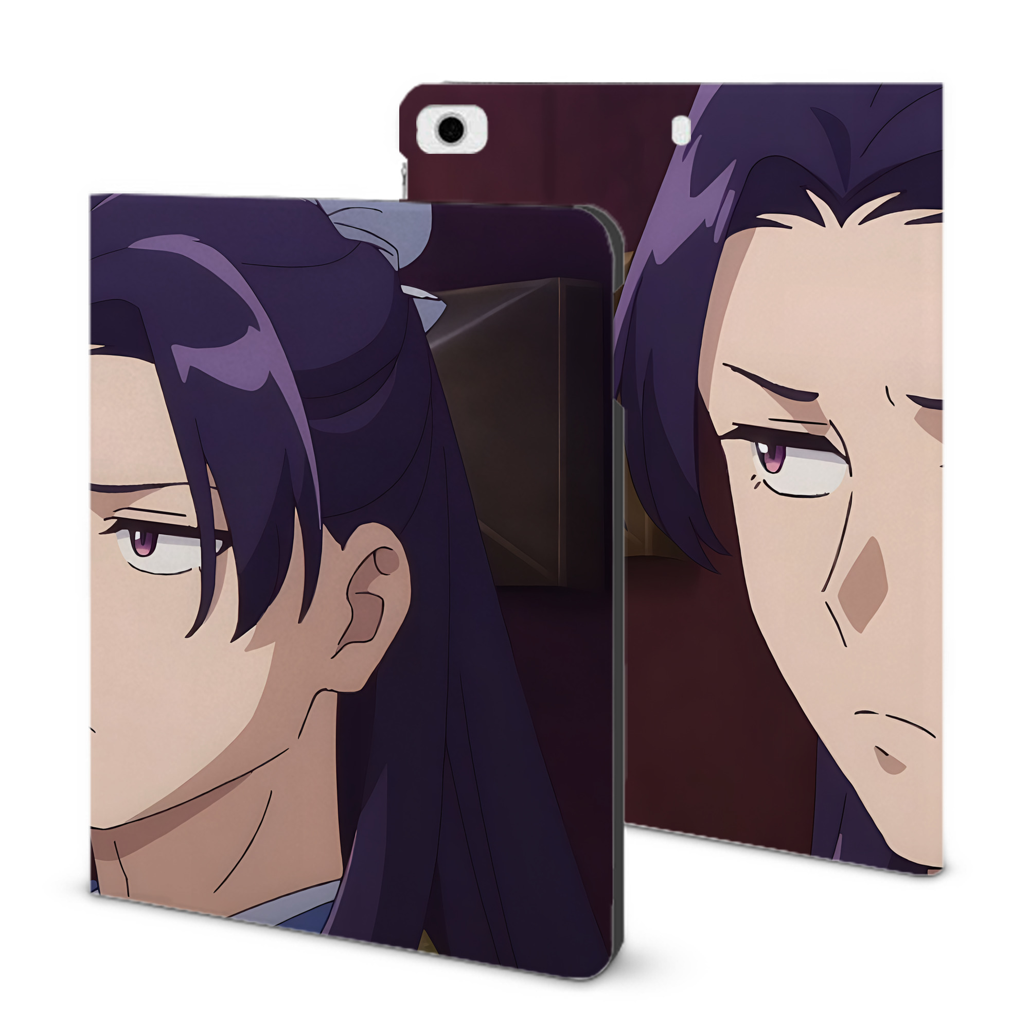 （画像用） 薬屋のひとりごと The Apothecary Diaries IPad ケース ブック型 PUレザー TPU 耐衝撃 軽量 薄型 ペン収納なし 全面保護 IPad 各モデル対応